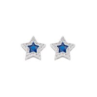 Orecchini Amen Donna in Argento Zircone ESTBBBLZ - ESTBBBLZ